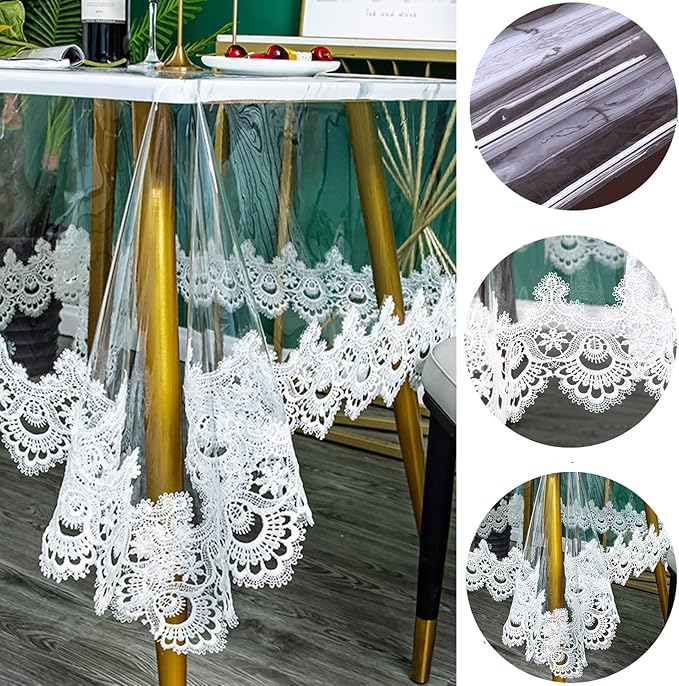 🎄🎁Stain-resistant Wash-Free Tablecloth